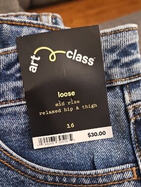 art class Blue Loose Mid-Rise Women's Jeans